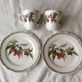 ノリタケ(Noritake)のノリタケ カップ&中皿 (4個セット)(食器)