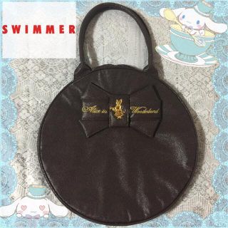 スイマー(SWIMMER)の新品 SWIMMER スイマー アリス リボン バッグ ブラウン(ハンドバッグ)