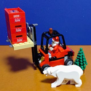 レゴ(Lego)の専用です！レゴ★コーラ 北極サンタ＆フォークリフト オリジナル 美品1点物(その他)