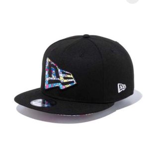 ニューエラー(NEW ERA)のニューエラ 9フィフティ フラグ ブラック "ブラック"(キャップ)