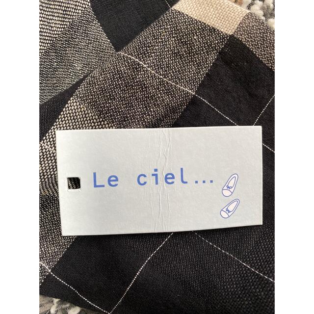 LE CIEL BLEU(ルシェルブルー)のナチュラル系　モノトーンチェックチュニック レディースのトップス(チュニック)の商品写真