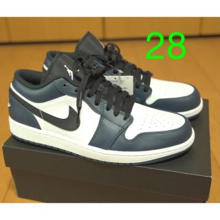 ナイキ(NIKE)のナイキ　ジョーダン1 ダークティール　サイズ28 新品(スニーカー)