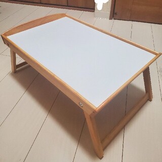 イケア(IKEA)のちはるん様【IKEA】折り畳みベッドテーブル(折たたみテーブル)
