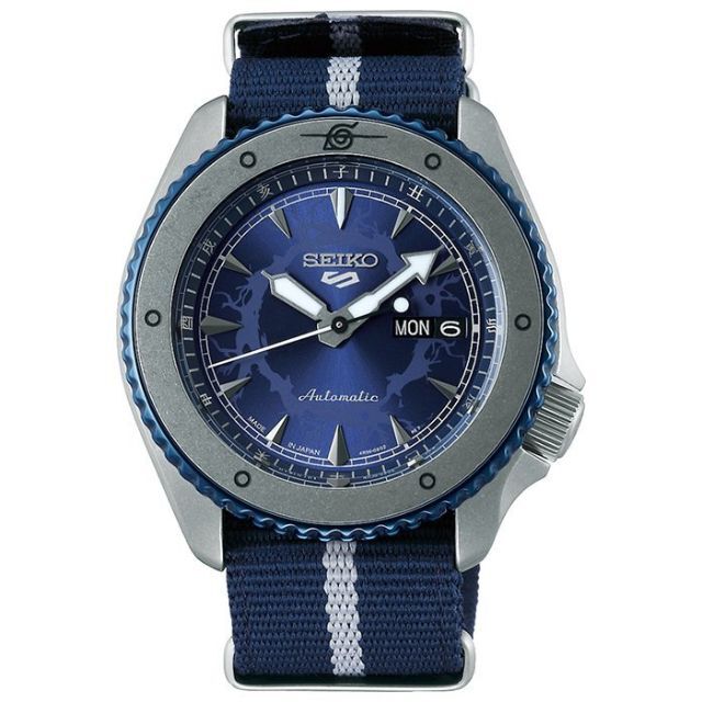 【限定販売】 5スポーツ セイコー 未使用 - SEIKO ナルト 自動巻き 日本製 SBSA091 サスケ 腕時計(アナログ)