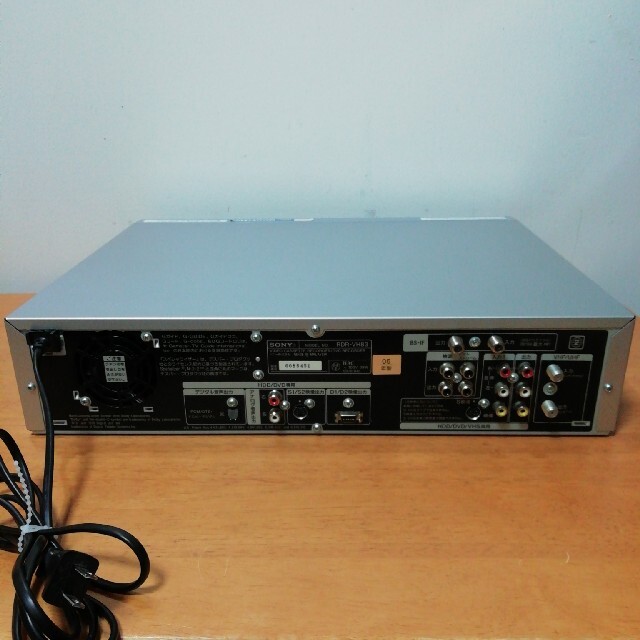 SONY HDD/DVD/VHSレコーダー【RDR-VH83】 SONY HDD/DVD/VHSレコーダー【RDR-VH83】
