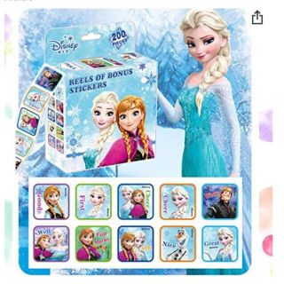 アナトユキノジョオウ(アナと雪の女王)の日本未発売 アナと雪の女王 ごほうびシール 200枚セット(シール)