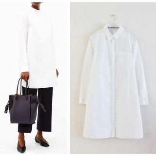 ジルサンダー(Jil Sander)のJIL SANDER シャツ　ワンピース(シャツ/ブラウス(長袖/七分))