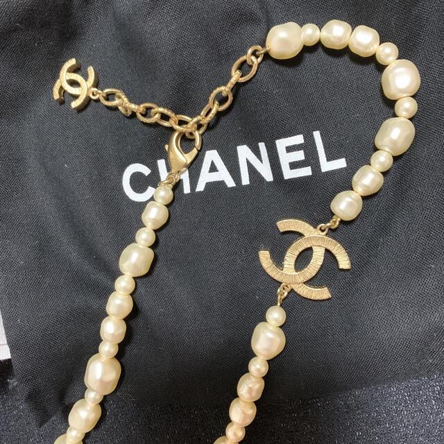 【超美品】希少CHANEL レアココマークパールネックレス 1