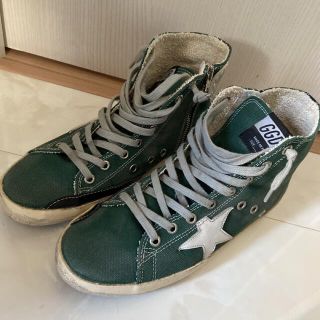 ゴールデングース(GOLDEN GOOSE)のゴールデングース37 goldengooseハイカットスニーカー　美品(スニーカー)