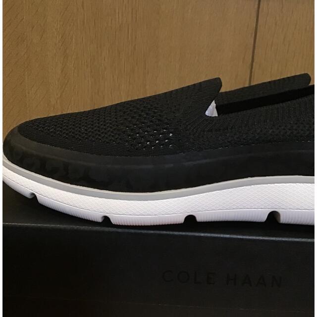 Cole Haan(コールハーン)の新品未使用　COLE HAAN  スリッポン　シューズ　ブラック　ニットコンビ レディースの靴/シューズ(スニーカー)の商品写真