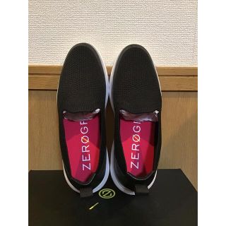 コールハーン(Cole Haan)の新品未使用　COLE HAAN  スリッポン　シューズ　ブラック　ニットコンビ(スニーカー)