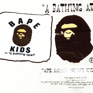 アベイシングエイプ(A BATHING APE)のア・ベイシング・エイプ　ハンドタオル　保存袋付き(その他)