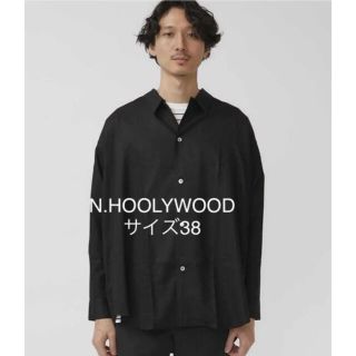 N.HOOLYWOOD - 20SS N.HOOLYWOOD シャツ 黒 サイズ38の通販 by ドライ