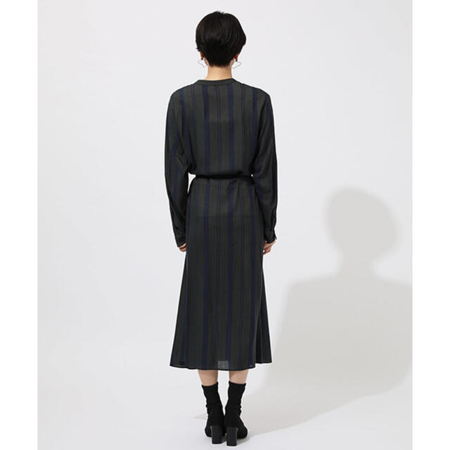 AZUL by moussy(アズールバイマウジー)のAZUL STRIPE 2WAY ONEPIECE/ストライプ2WAYワンピース レディースのワンピース(ロングワンピース/マキシワンピース)の商品写真