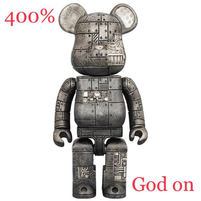 BE@RBRICK - BE@RBRICK ROYAL SELANGOR　COAL BLACK 400％