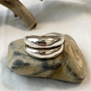 トゥデイフル(TODAYFUL)の【匿名発送】Vintage Puffy Double Line Ring (リング(指輪))