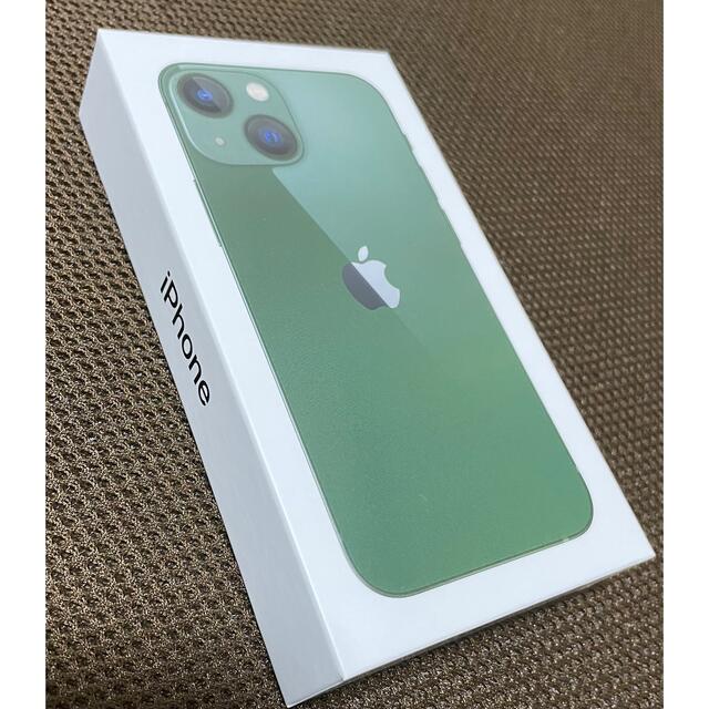 30%OFF】 Apple SIMフリー Green 128GB 未使用 iPhone13mini