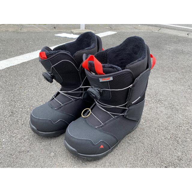 BURTON ZIPLINE スノーボード ブーツ ジュニア キッズ 23 美品