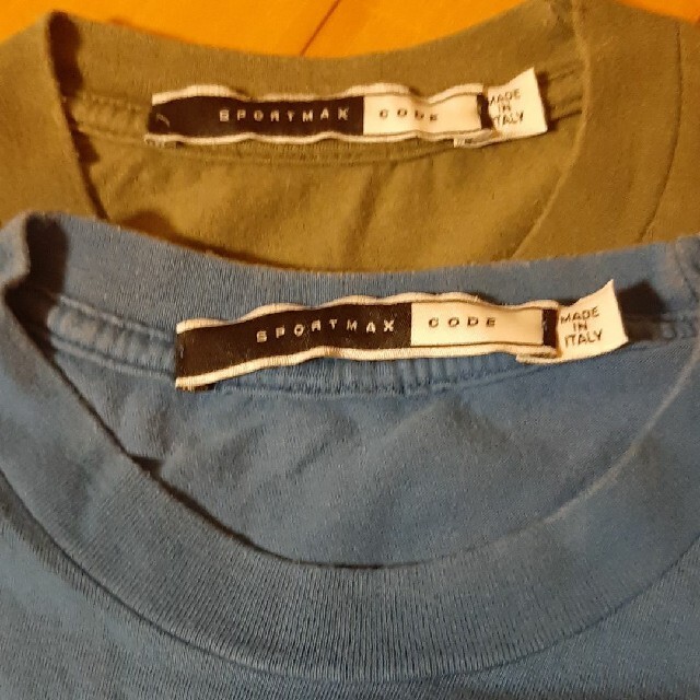 Max Mara(マックスマーラ)のSPORTMAX ロゴ入り半袖Tシャツ 2枚セットで レディースのトップス(Tシャツ(半袖/袖なし))の商品写真