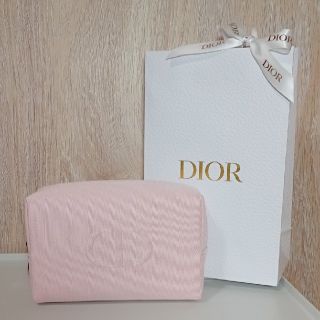 ディオール(Dior)の【匿名配送】 ディオール　ピンクポーチ　新品未使用(ポーチ)