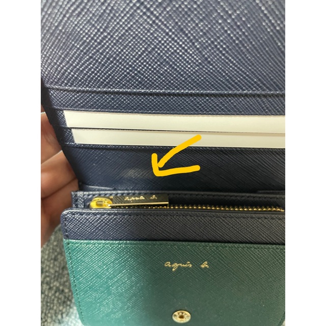 agnes b. - 新品、未使用☆アニエスベー財布☆ QAW05-01 ウォレットの