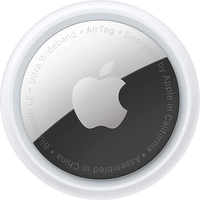 Apple(アップル)の【在庫少/新品未使用】Apple AirTag 2個セット エアタグ スマホ/家電/カメラのスマホアクセサリー(その他)の商品写真
