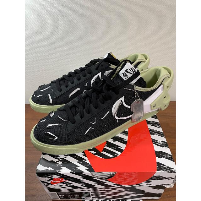 ACRONYM × Nike Blazer Low Black 27.5