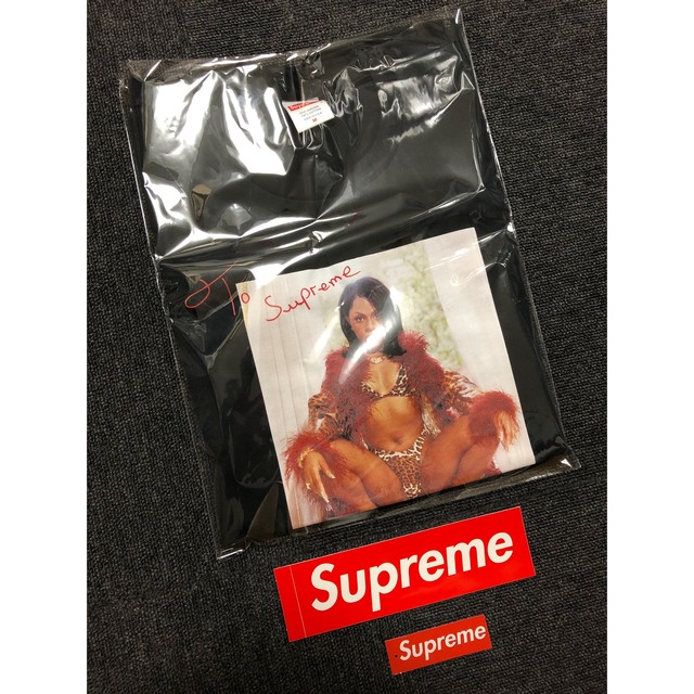 【新品】Supreme Lil Kim グラフィックプリントTシャツ 黒トップス