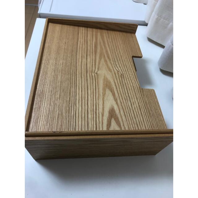 MUJI (無印良品)(ムジルシリョウヒン)の無印良品　木製書類整理トレー インテリア/住まい/日用品のオフィス家具(オフィス収納)の商品写真