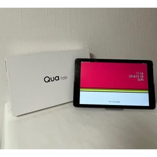 ファーウェイ(HUAWEI)の　ミカリン様専用　HUAWEI QUA TAB 02  ブラック(タブレット)