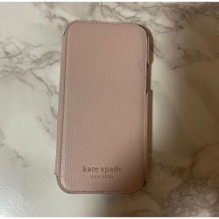 ケイトスペードニューヨーク(kate spade new york)のケイトスペード　iPhone12 ケース　手帳型(iPhoneケース)