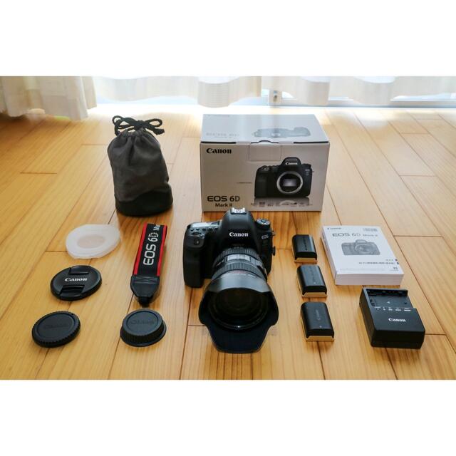 きよたかぜん様専用】Canon EOS 6D MARKⅡ ズームLレンズセット きよたかぜん様専用】Canon EOS 6D MARKⅡ ズームLレンズセット