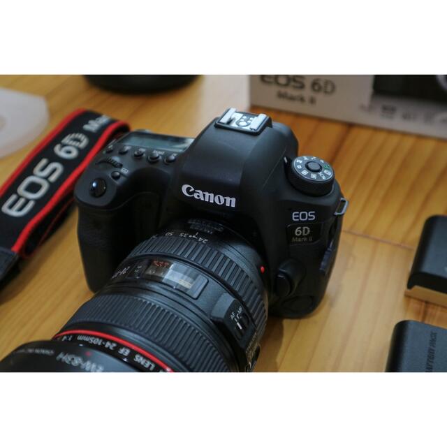きよたかぜん様専用】Canon EOS 6D MARKⅡ ズームLレンズセット きよたかぜん様専用】Canon EOS 6D MARKⅡ ズームLレンズセット