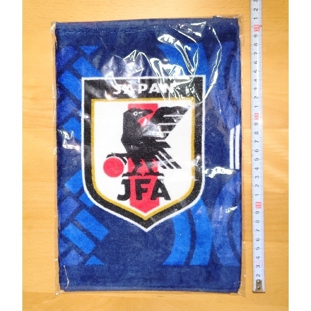 JFA サッカー日本代表 フェイスタオル スポーツ/アウトドアのサッカー/フットサル(記念品/関連グッズ)の商品写真