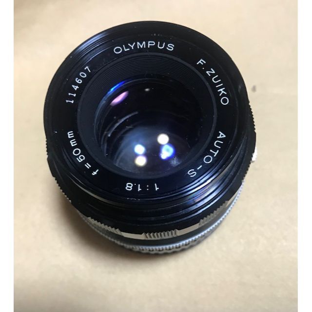 OLYMPUSS ZUIKO 50MM F1.8 M42マウント・アダプターソニ