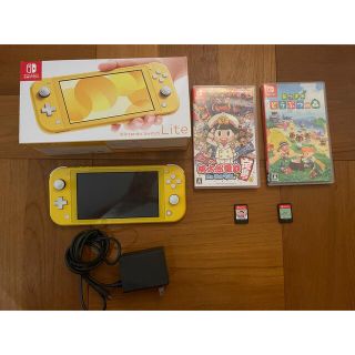 ニンテンドースイッチ(Nintendo Switch)の【バラ売り〇】任天堂Switch LITE 桃太郎電鉄 あつまれどうぶつの森(家庭用ゲーム機本体)