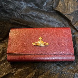 ヴィヴィアンウエストウッド(Vivienne Westwood)のvivienne westwood executive 長財布 かぶせ ボルドー(財布)