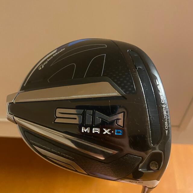 TaylorMade(テーラーメイド)のテーラーメイド　sim max d ドライバー　10.5 シャフト付き スポーツ/アウトドアのゴルフ(クラブ)の商品写真