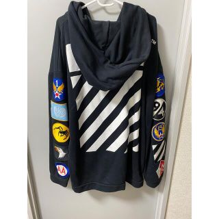 Off-white 16AW　ワッペンジップパーカー