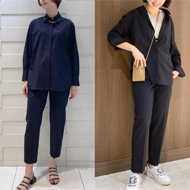 本店は theory 22SS Eco Sharkskin クロップドパンツ mihintalava