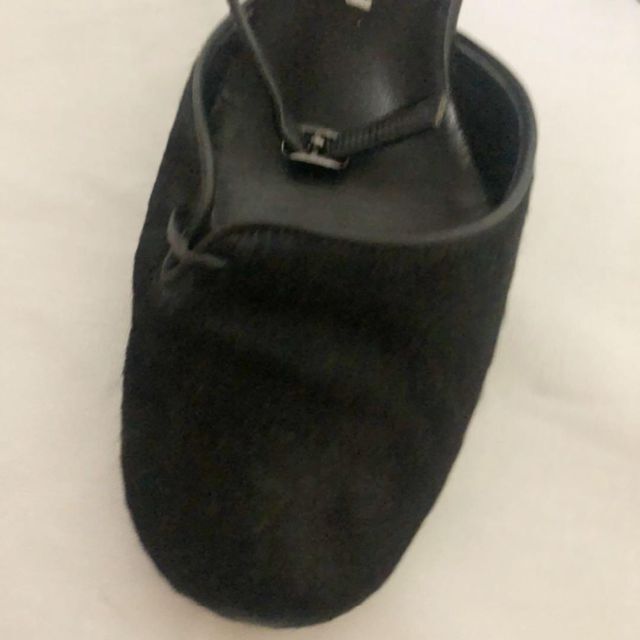 Marie Claire(マリクレール)のマリクレール　marie claire　ミュール　パンプス　ヒール　ブラック レディースの靴/シューズ(ハイヒール/パンプス)の商品写真