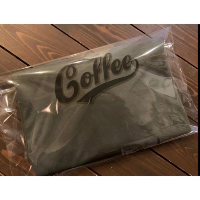 ★coffee Ｔシャツ　カーキ　妄想カフェ