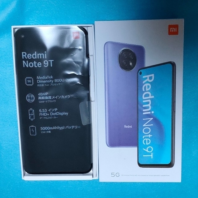 【美品】Xiaomi Redmi Note 9T SIMフリー