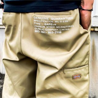 SAPEur × DICKIES JT75 85283 ワークパンツ(ワークパンツ/カーゴパンツ)