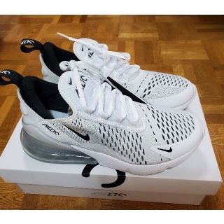 ナイキ(NIKE)のNIKE W AIRMAX270 ホワイト 25.0(スニーカー)