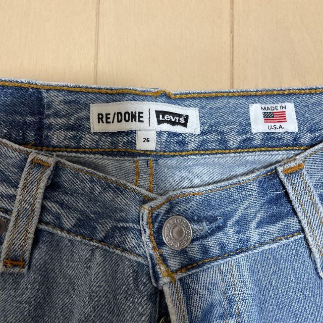 Levi's(リーバイス)のリダン RE/DONE×LEVIS 26 ダメージデニム ジーンズ メンズのパンツ(デニム/ジーンズ)の商品写真