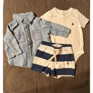 ベビーギャップ(babyGAP)のおさとさま専用　babyGAP🧸セット商品(ロンパース)