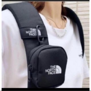 ザノースフェイス(THE NORTH FACE)の【未開封新品】ノースフェイス　ミニポーチ　マルチコインケース　カラビナ付　黒色(ポーチ)