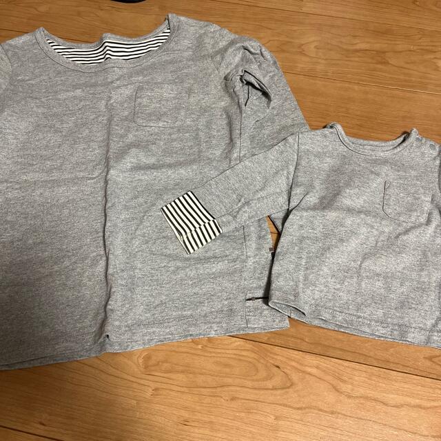 ベルメゾン(ベルメゾン)の親子リンク　お揃いコーデ レディースのトップス(Tシャツ(長袖/七分))の商品写真