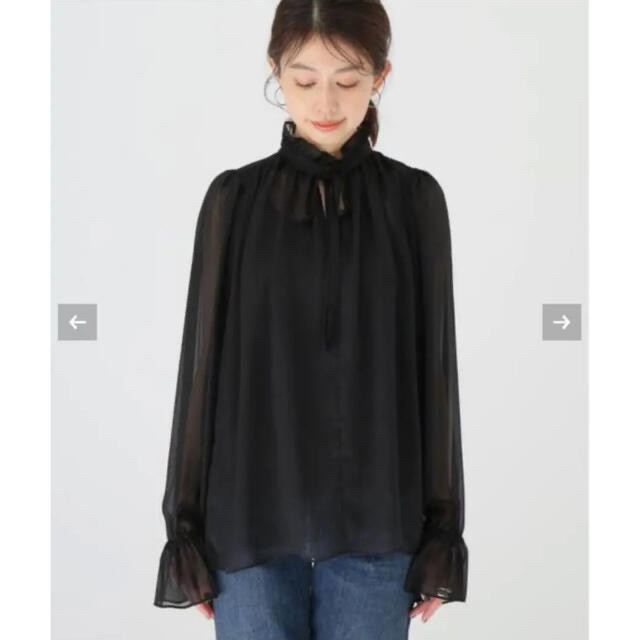 Plage  新品★ Georgette Smock ブラウス★ 4